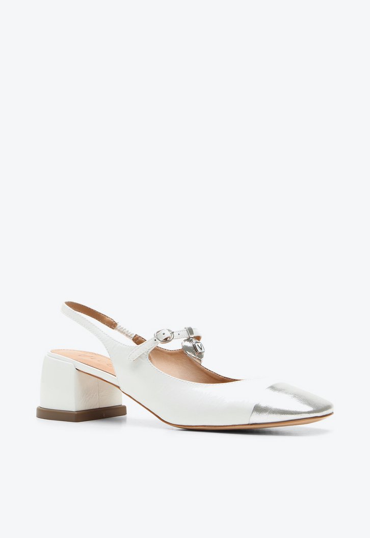 Slingback Gigi Branco