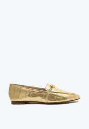 Mocassim store dourado schutz