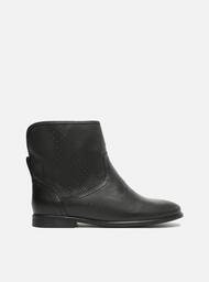 Bota Preta Arezzo Cano Médio Salto Baixo