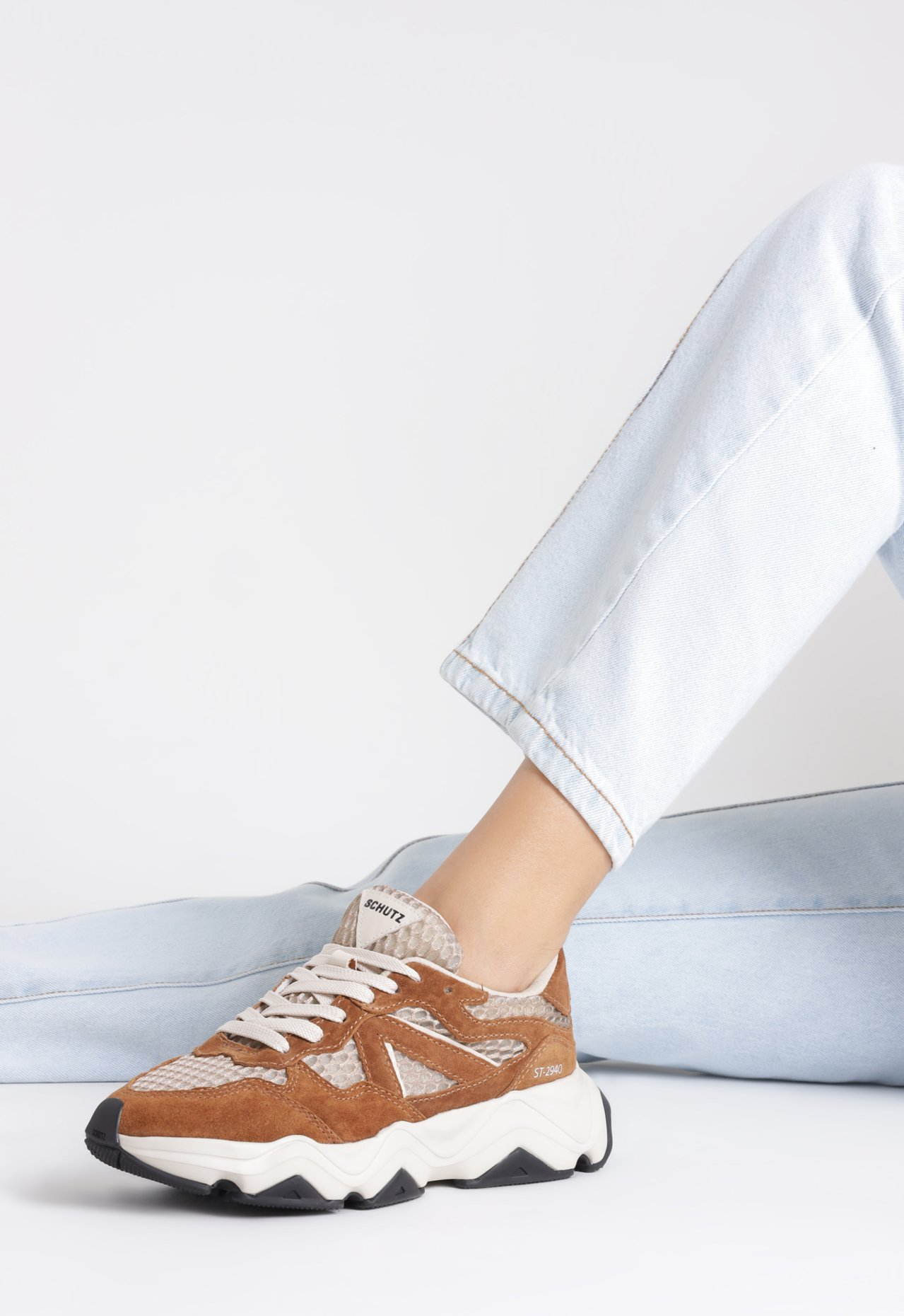 Tênis Schutz ST 2940 Marrom | ZZ MALL