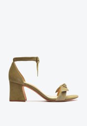 Clarita Curve 60 Suede Silvergreen