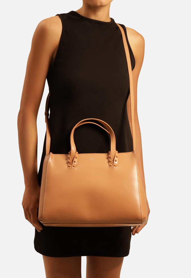 Bolsa Tote Básica Marrom Arezzo Grande