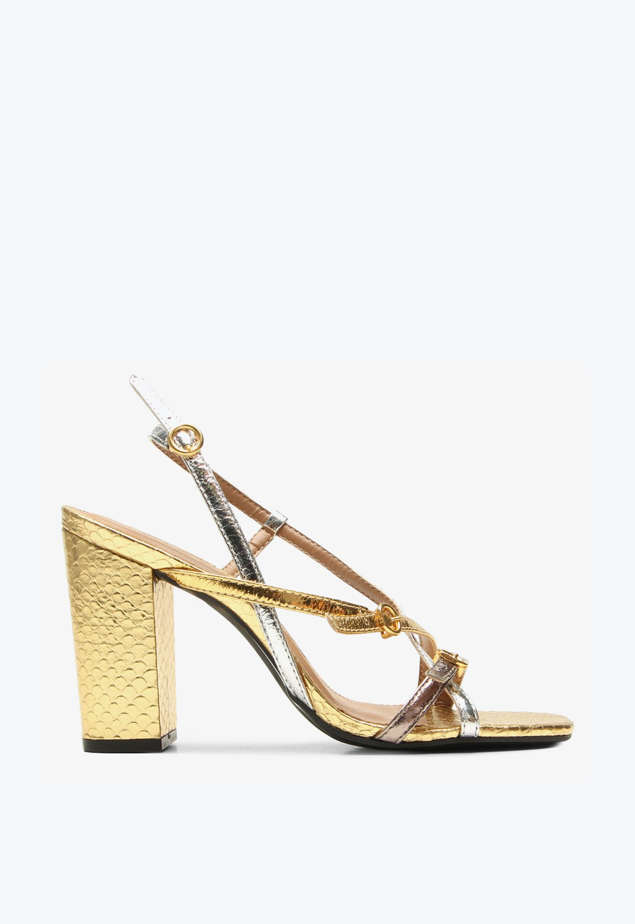 Sandália Olive Dourada | ZZ MALL