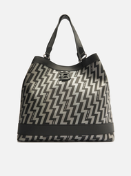 Bolsa Tote Preta Eletrizzante Média