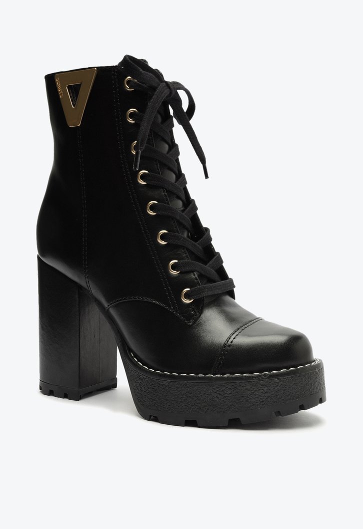 Bota Preta Schutz Theo High Couro
