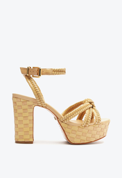 Sandália Casual Meia Pata Marrom Schutz Flats Couro | ZZ MALL
