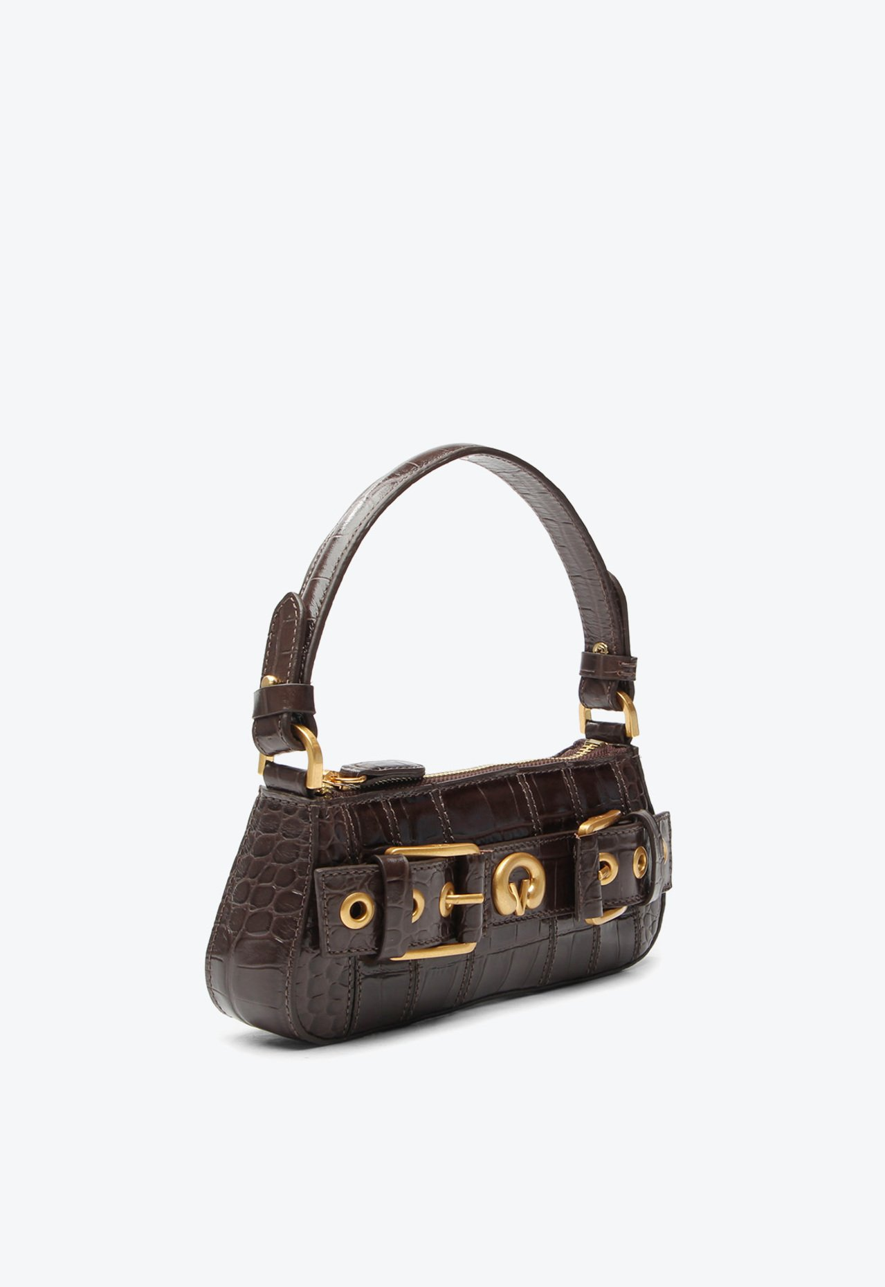 Bolsa Marrom Vicenza Shoulder Lien Pequena | ZZ MALL