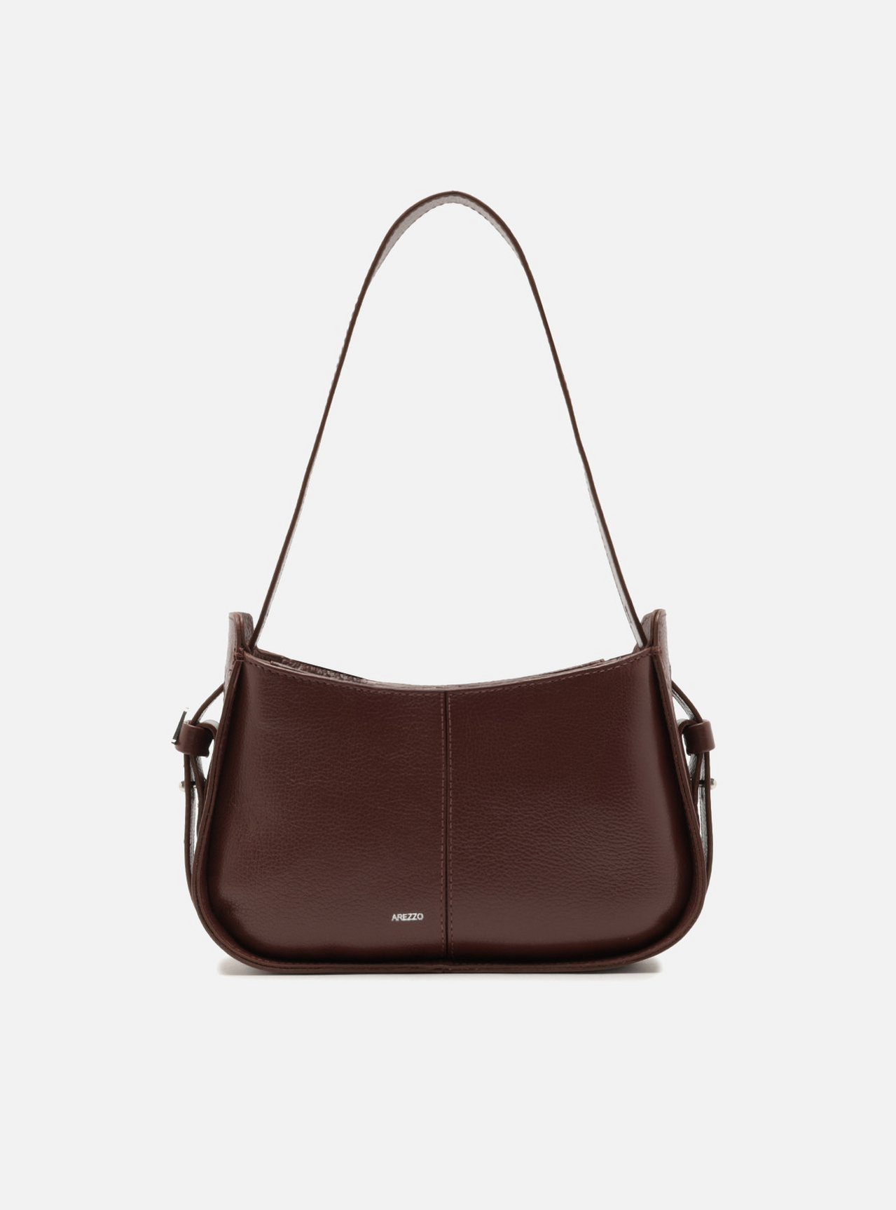 Bolsa Hobo Vermelha Couro Média Bolsa Hobo Vermelha Couro Média