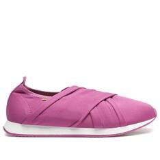 Slip Anacapri On Roxo Berry Tecido Transpassado