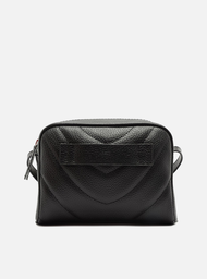 Bolsa Tiracolo Preta Arezzo Média