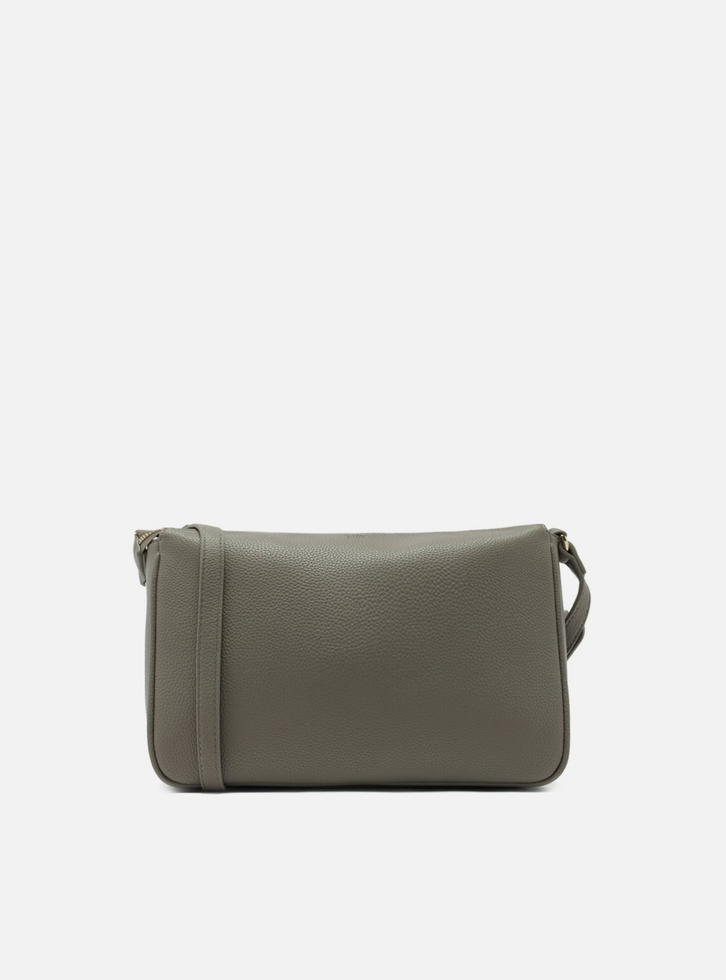 Bolsa Shoulder Cinza Média Matelassê | ZZ MALL