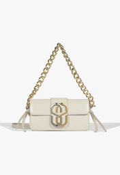 Bolsa Branca Schutz Shoulder Bold Couro
