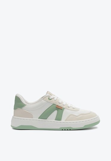 Tênis AC1119 Verde e Bege