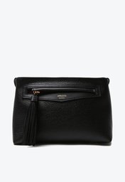 Bolsa Tiracolo Preta Arezzo Barbicacho Pequena