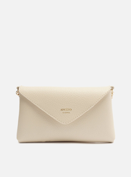 Bolsa Tiracolo Branca Arezzo Giorno Pequena Envelope