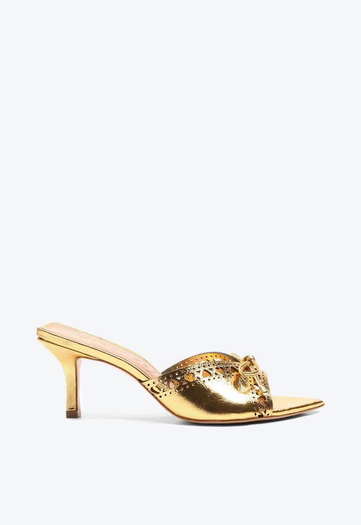 Tamanco Saga Dourado