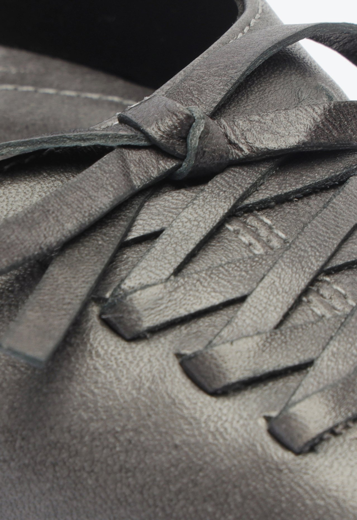 Sapato Slingback Cady Ballet Couro Preto