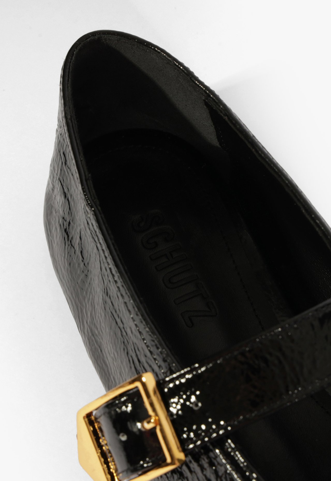 Sapatilha Couro Preta | ZZ MALL