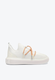 Tênis Laranja E Branco Schutz
