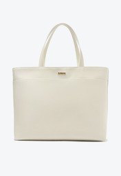 Bolsa Shopping Grande Alça Transversal Branca