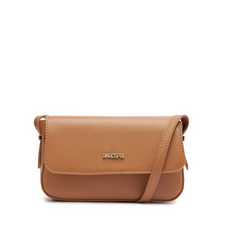 Bolsa Tiracolo Pequena Amélie Marrom Claro