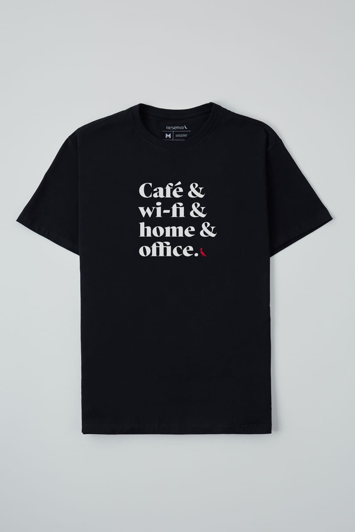 Camiseta Preta Reserva Café Office
