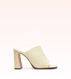 Lavinia Mule 90 Eggshell