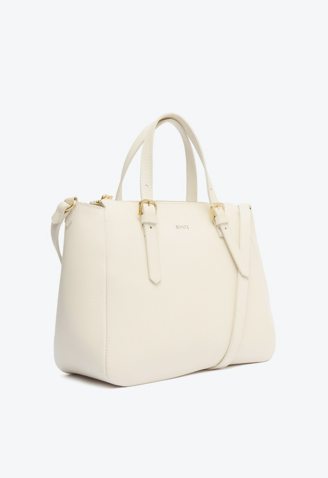 Bolsa Tote Branca Schutz Grande Sara Couro | ZZ MALL