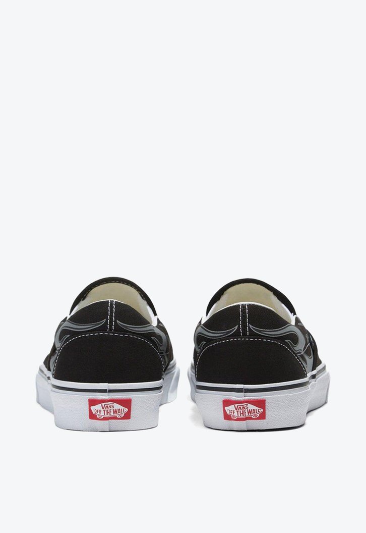 Tênis Vans Slip On Classic Reflective Flame Black