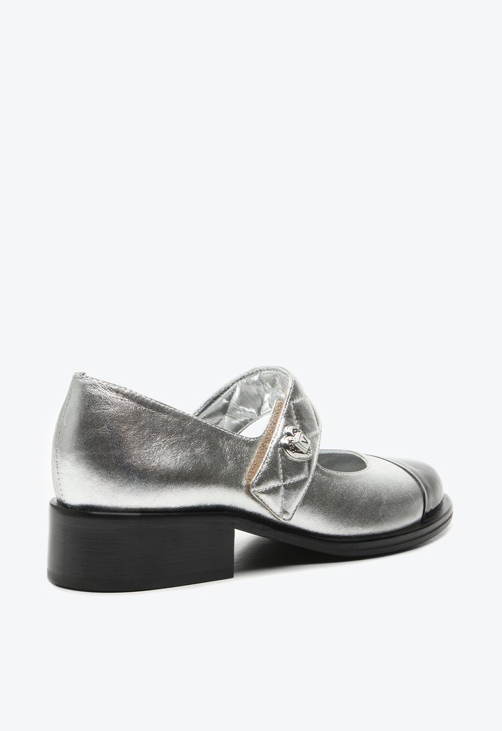 Mocassim Grace Prata