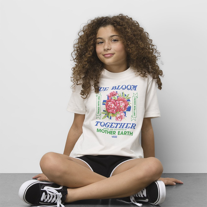 Camiseta Vans Infantil Eco Positivity X Earth Day Marshmallow