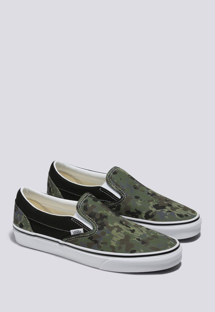 Tênis Slip-On Rain Camo Green Multi