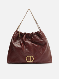 Bolsa Hobo Vermelha Arezzo Couro Esther Grande