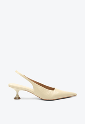Slingback Bege Vicenza Servia