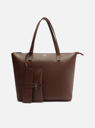 Bolsa Shopping Marrom Mercato Grande