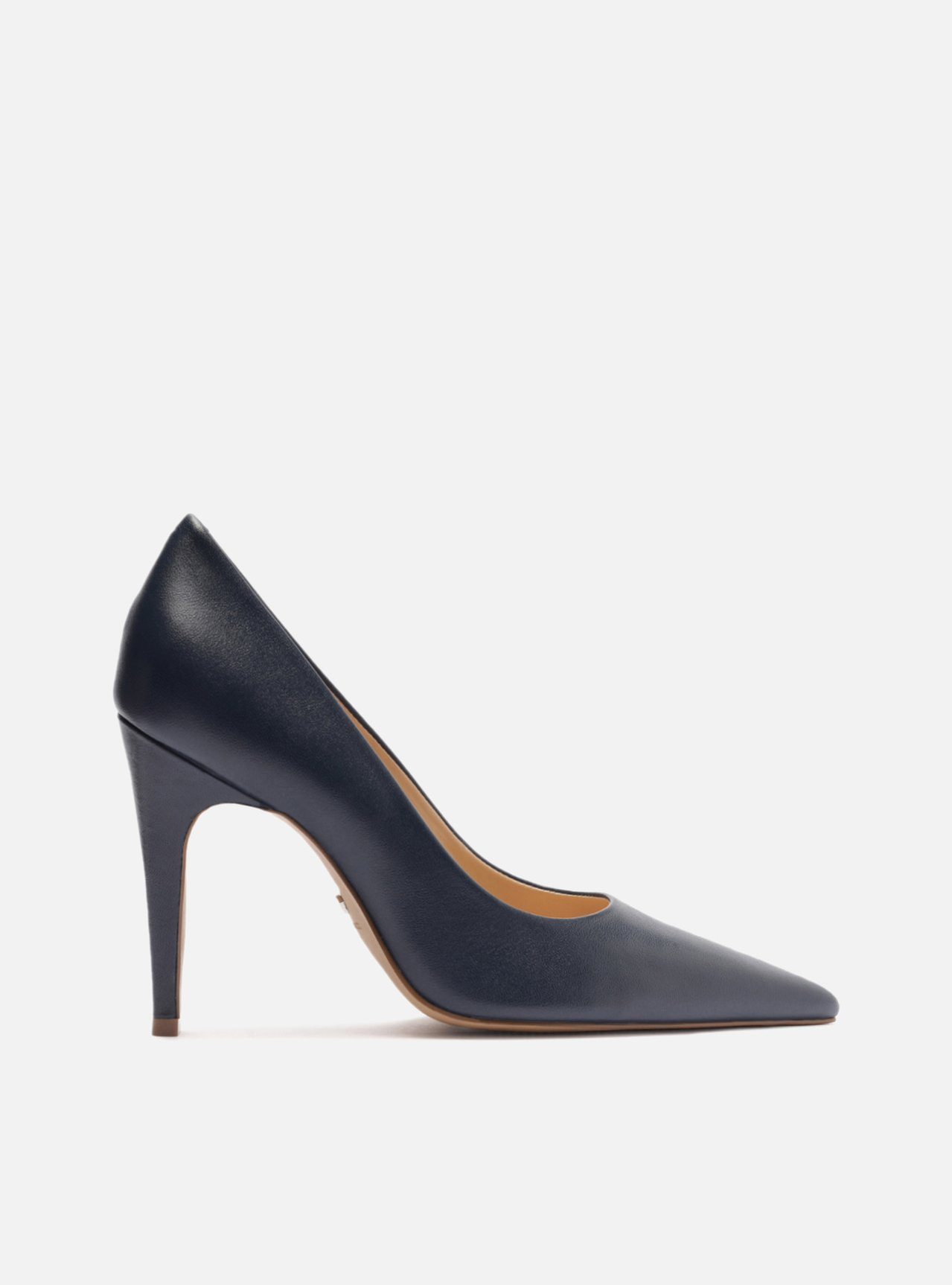 Sapato Scarpin Azul Schutz Salto Curvas | ZZ MALL