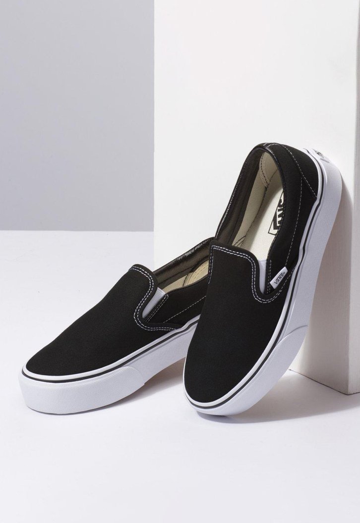 Tênis Vans Slip On Platform Black