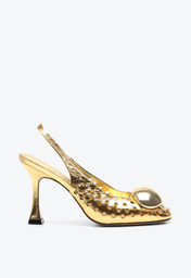 Slingback Dourado Vicenza Margot