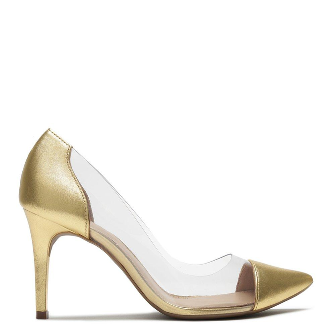 sapatos transparentes arezzo