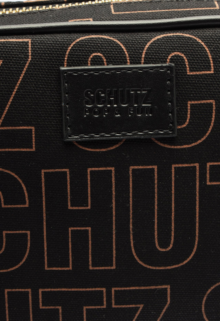 Bolsa Tiracolo Preta Schutz Pequena Guilhermina