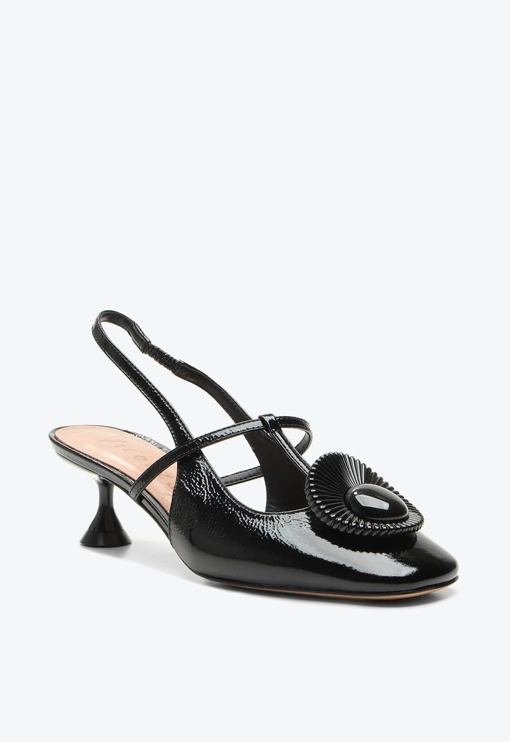 Slingback Georgia Preto