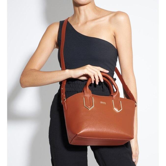 structured canvas tote bolsa