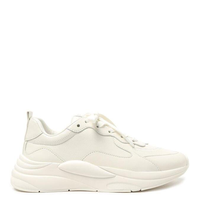 tenis branco de couro