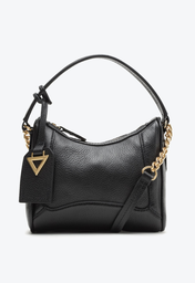 Bolsa Tiracolo Preta Schutz Média Path Couro