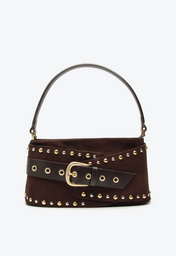 Bolsa Shoulder Thaila Média Marrom