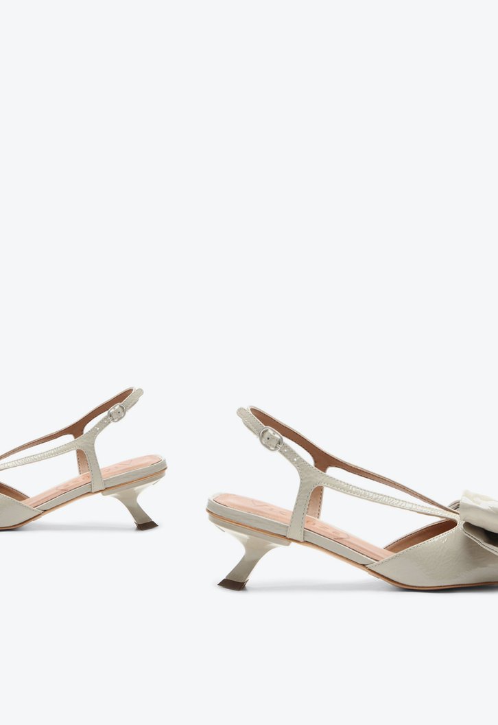 Slingback Sidney Cinza
