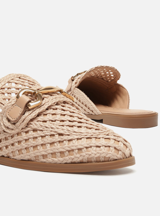 Mule Nude Vazada Flats