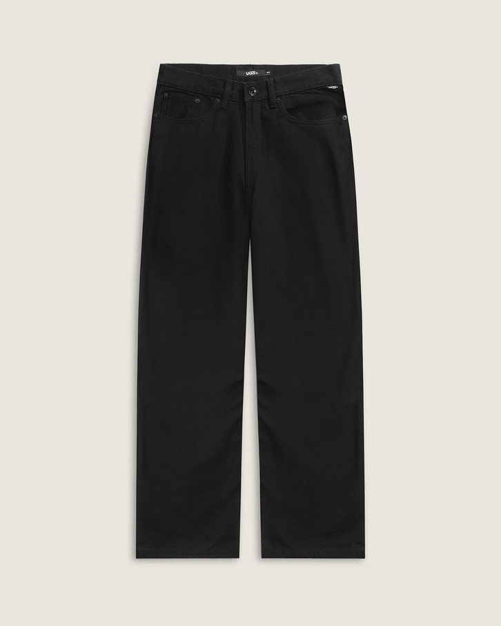 Calça Check-5 Loose Denim Black Rinse | ZZ MALL