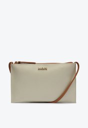 Bolsa Tiracolo Branca Anacapri Minimal Pequena