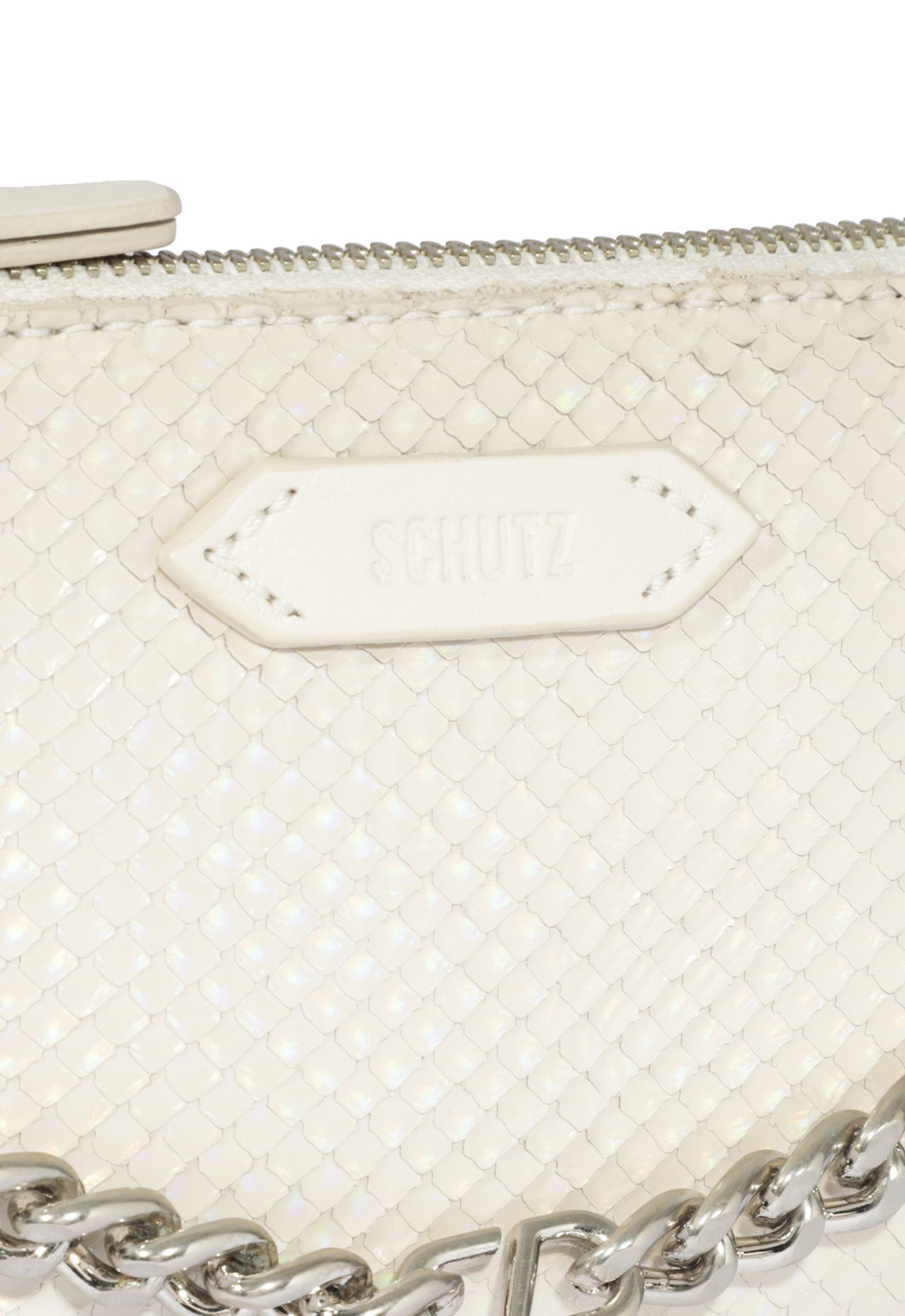 Bolsa Tiracolo Branca Schutz Emmy Snake | ZZ MALL